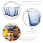 Duralex Verres è Boire Prisme - Gobelets 275 ML pour Eau, jus - Bleu - Paquet de 8