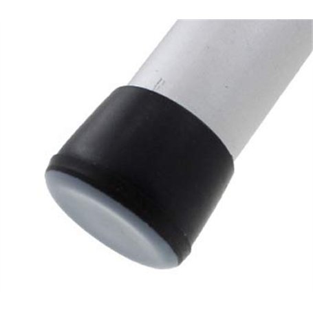 16 Pièces - Embouts Viroles en Caoutchouc 20mm avec Patin Glisseur en Téflon PTFE Intégré - pour Tables