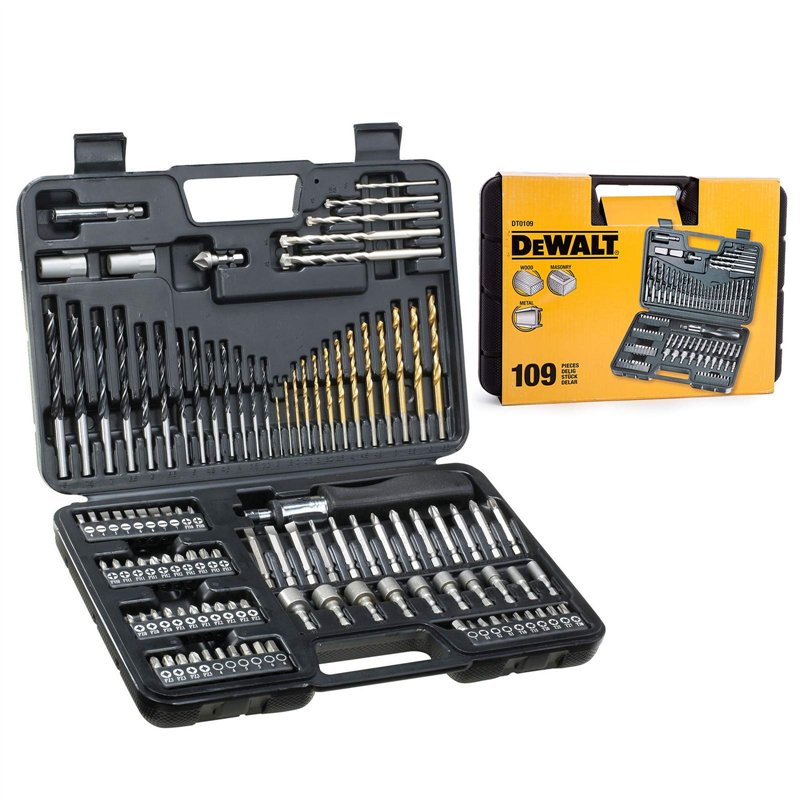 Image secondaire de DEWALT Coffret de 109 Accessoires Percage Vissage - DT0109-QZ
