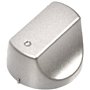 Lot de 2 boutons de contrôle pour four, cuisinière et plaques chauffantes Pour Hotpoint Hot-Ari ix - Argentés