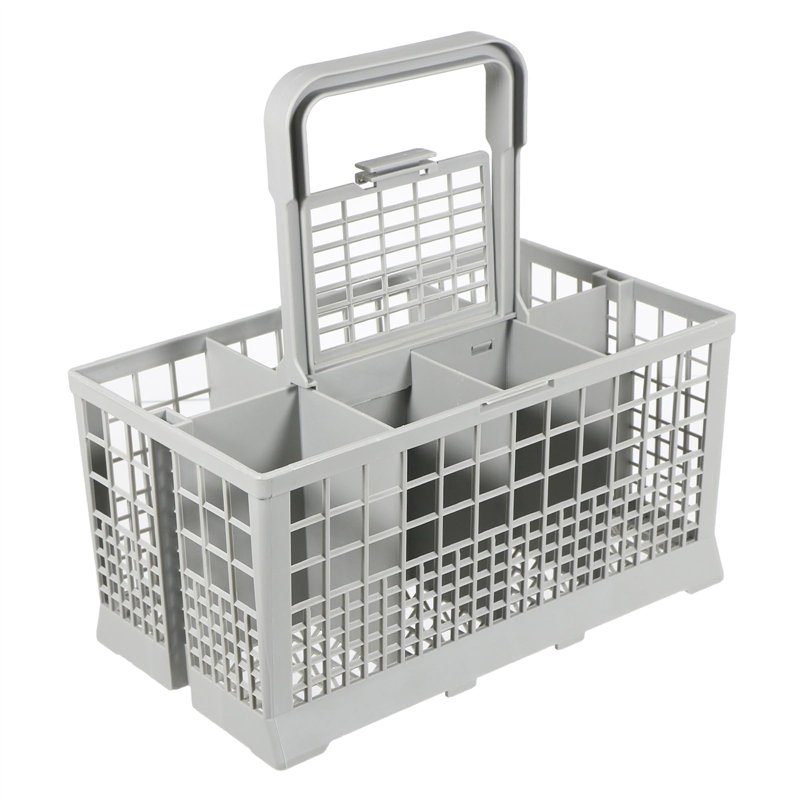 SPARES2GO Couverts Panier Cage compatible avec AEG Lave-Vaisselle (Poignée Amovible, 240 mm x 135 mm x 125 mm)