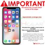 TECHGEAR Protection Ecran Anti Espion - Protecteur d'Écran Verre de Confidentialité en Verre Trempé Compatible pour iPhone 11, i