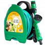 GloBrite Mini enrouleur de tuyau d'arrosage avec buse de pulvérisation réglable 7 en 1