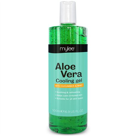 Gel adoucissant à l’aloe vera pur Mylee – Après soins – Épilation – Cire épilatoire – Traitement pour la peau – Après-soleil - 5
