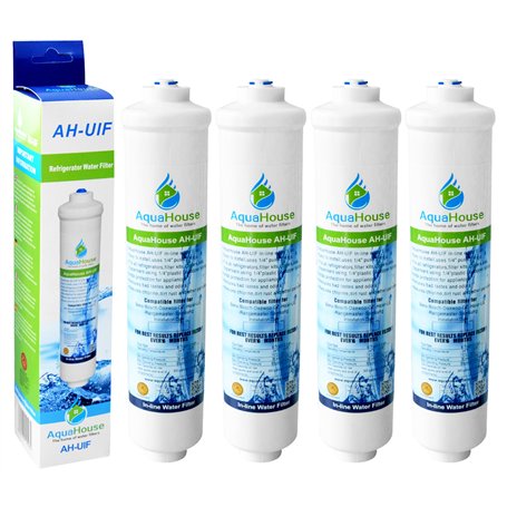 4x AquaHouse AH-UIF filtre à eau compatible pour réfrigérateur Samsung DA29-10105J