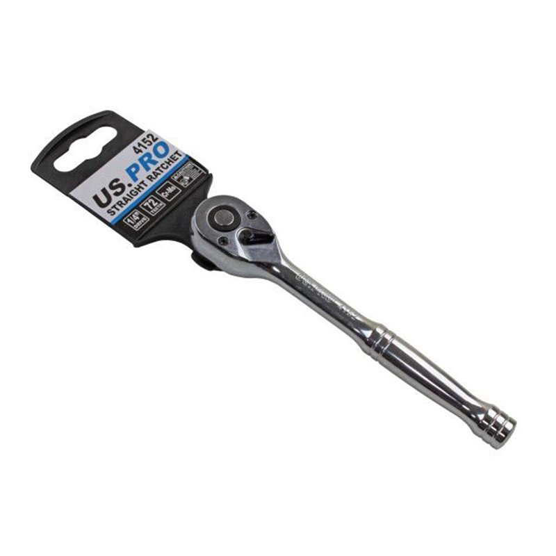 Image secondaire de US PRO Clé à douille réversible à cliquet à dégagement rapide 72T 4152 1/4