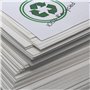 BCreativetolearn 100% Papier De Cartouche D'Art Recyclé Écologique Great Art Paper 140GSM Pack De 50 Feuilles |Blanc|A4