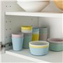 Kalas Ikea 204.613.78 Lot de 6 bols en plastique Multicolore pastel