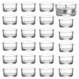 BELLE VOUS Photophore Verre Transparent (Lot de 24) - 4