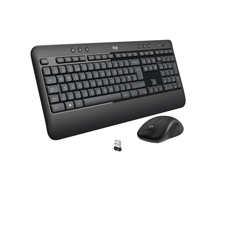 Logitech MK540 Combo Clavier et Souris, Clavier QWERTZ Suisse - Noir