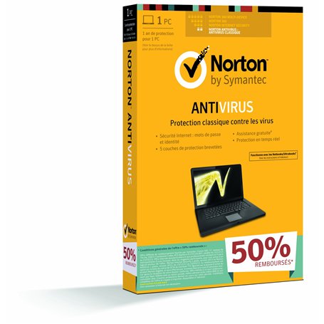 Norton antivirus 2013 (1 poste