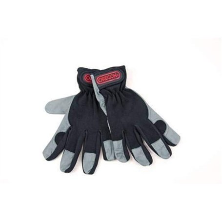 OREGON - Gants de Travail en Cuir & Tissu Extensible