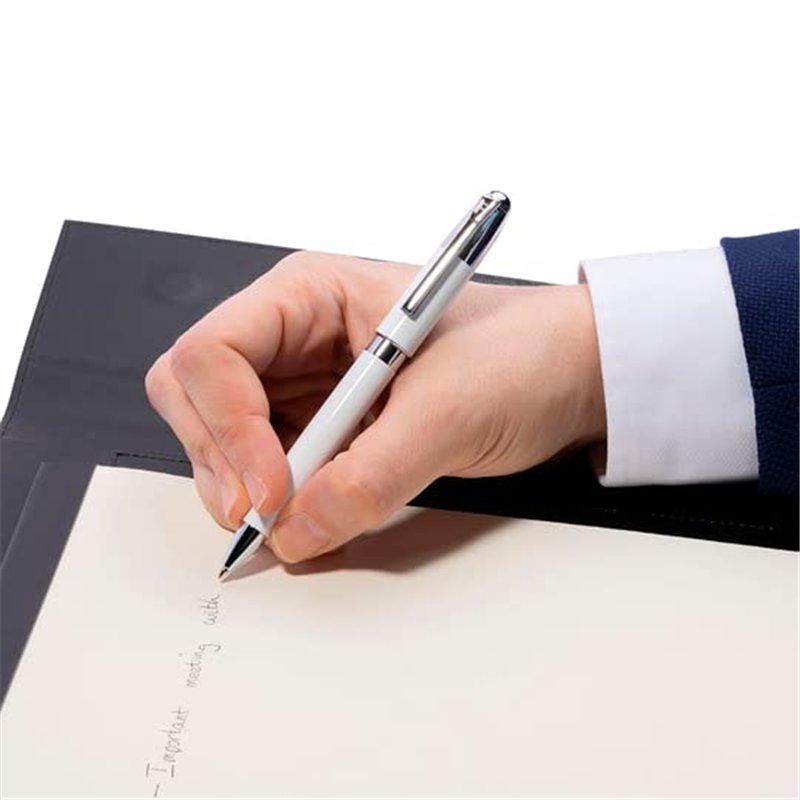 Image secondaire de Festina Stylo-bille Classicals Chrome White | Stylo à bille blanc avec éléments chromés