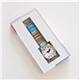 Twistiti Montre Pédagogique Enfant dès 6 Ans, Cadran coloré et ludique avec Chiffres, pédagogie Montessori. Étanche, Bracelet In