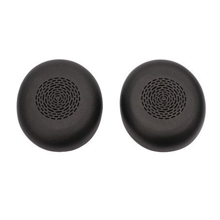Jabra Evolve2 75 Coussinets d'oreille - Paire de rechange mousse double densité pour micro-casque stéréo Jabra Evolve2 75 (Noir)