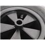 Home>it Roue en Caoutchouc 3,5 x 6 (brouette 91826), BlackOne