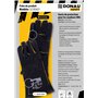DONAU SAFETY Gant de Soudeur en Croûte de Cuir de Vachette pour Soudage MIG - Taille 10 XL, 1 Paire - Gants de Travail de Haute 