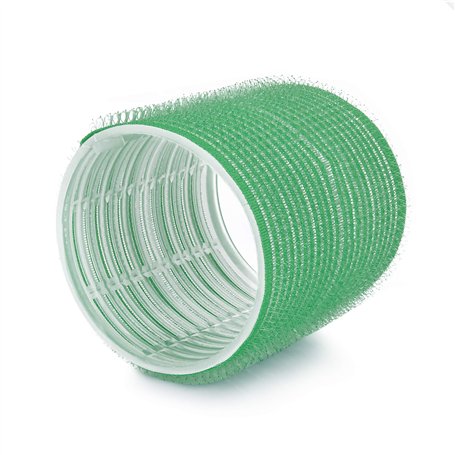 Ponik's - Lot de 6 bigoudis autoadhésifs - 61 mm - Idéaux pour boucler les cheveux - Vert