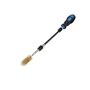 Lot de 38 brosses rondes en acier laiton.