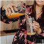 LEHMANN Blender Mixeur Smoothie 1200W, Mini Blender 1L avec 2 Bouteilles BPA-Free Portables de 570 ml et 400 ml pour Jus, Smooth