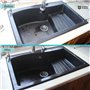 Shieldon Protects Hydrofuge pour Éviers en Granit, Imperméabilisant SINK Pierre Cuisine avec Nano-revêtement - Imprégnation et E