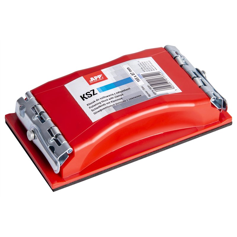 APP KSZ - Cale à poncer Manuelle rectangulaire avec loquets | Cale a poncer carrosserie de Voiture | Compatible avec Tout matéri