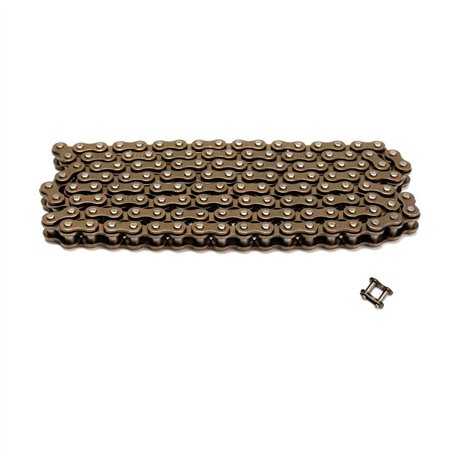 Viviance Chaîne 25H 136 avec pièce de Rechange pour vélo de Poche pour Scooter Quad et Quad 47 / 49cct