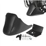 Viviance Aileron Avant De Carénage Noir Compatible avec Harley Davidson XL Sportster 883 1200