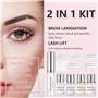 Kit Rehaussement de Cils, 2025 Actualisé Rehaussement Cils, Kit Semi-Permanent de Cils, Professionnel Lash Lift Kit, Durée de Vi