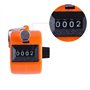 8 pièces Nombre Compteur À Main Compteur Compteur À 4 Chiffres Mécanique Clicker Compteur Assorti Couleur Compteur Tour Lap/Spor
