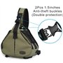 CADeN Sac bandoulière pour appareil photo DSLR/SLR Nikon Canon Sony Mirrorless Reflex