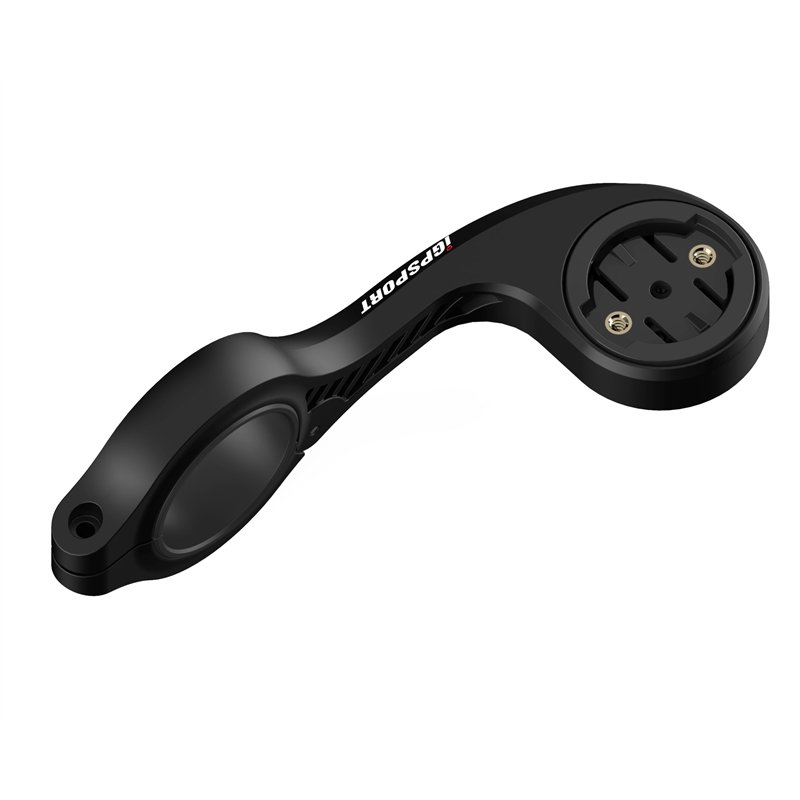 iGPSPORT Support de vélo Avant étendu Compatible avec l'ordinateur de vélo Garmin Edge 200,500,510,520,800,830,1000,1030, s'adap