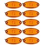 10 x LED SMD ovales Orange 12 V Feux de gabarit latéraux pour van