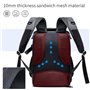 Beschoi Sac pour Appareil Photo, Sac à Dos Photo Grande Capacité Imperméable avec Housse Etanche Inclus pour DSLR Caméra Canon N