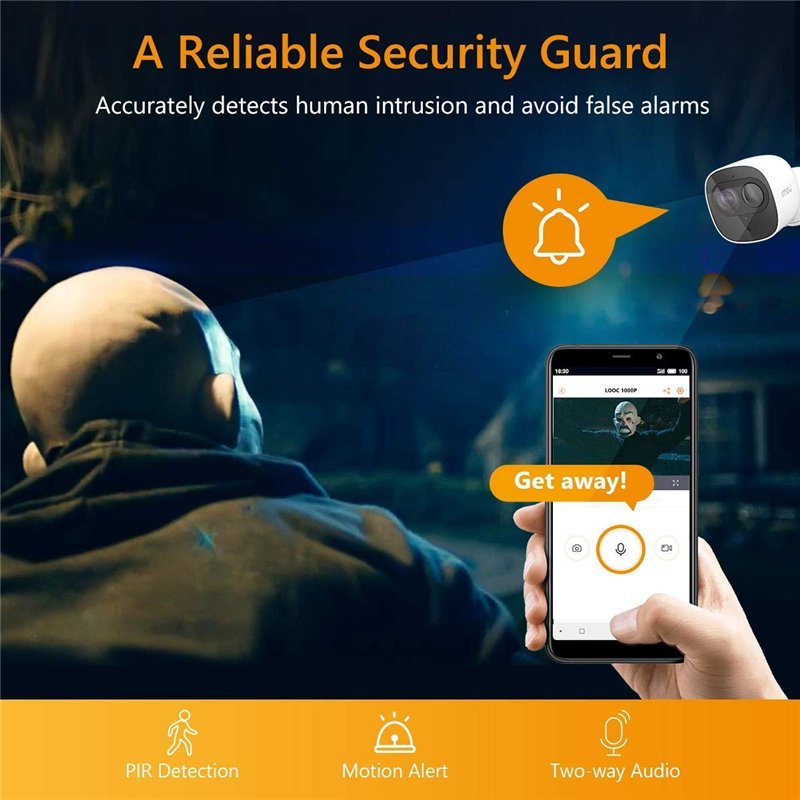 Image secondaire de Imou Cell Pro Système de sécurité (1 Station de Base + 4 caméras + 4 Panneaux solaires)