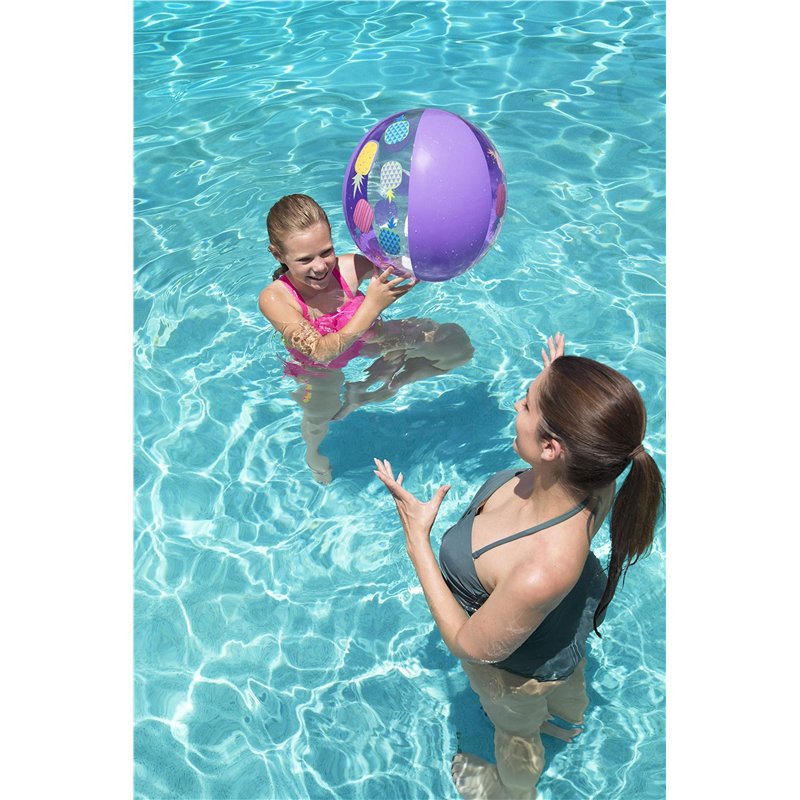 Image secondaire de Bestway 31036 Ballon de plage gonflable Designer diamètre 51 cm, modèles assortis