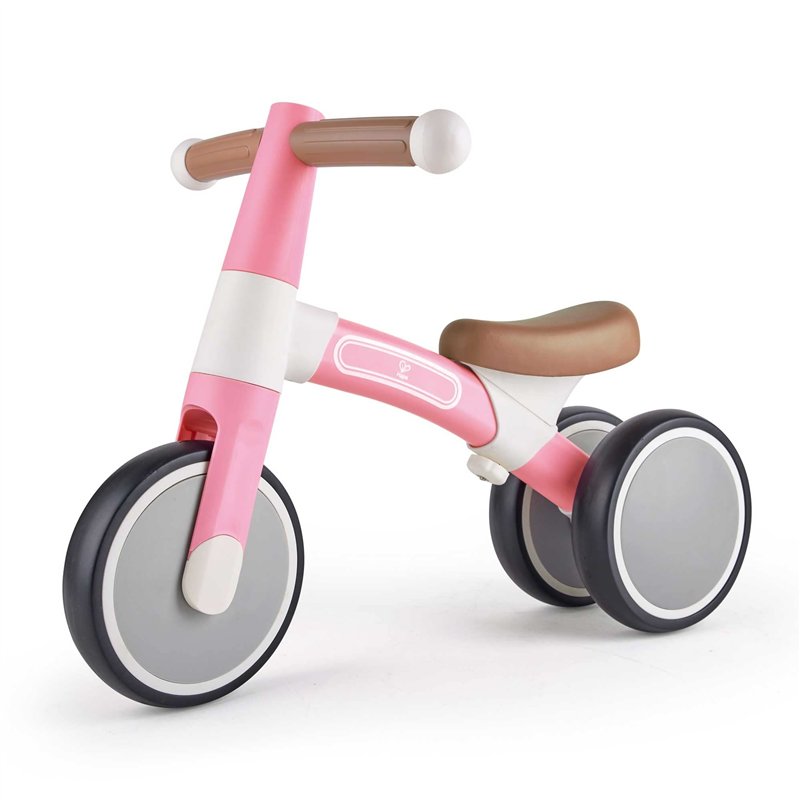 Hape Outdoor Draisienne 3 Roues Bébé Rose - Enfant 18 Mois et Plus - pour l'Équilibre, la Coordination et la Motricité - Cadre L