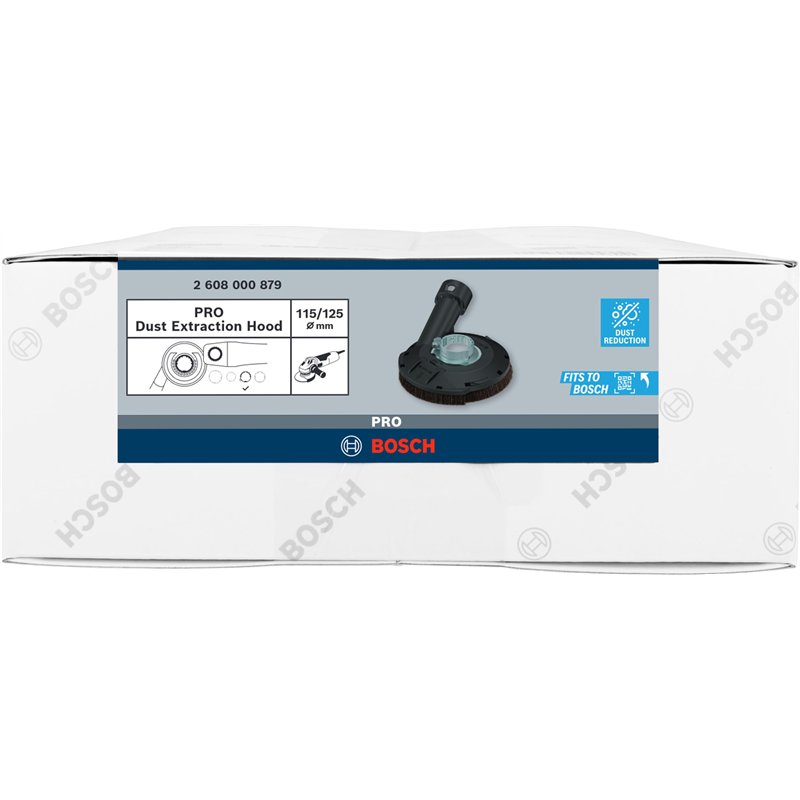 Image secondaire de Bosch 1x PRO Dust Extraction Hood (Ø 115, 125 mm, Professional Accessoire Petite meuleuse angulaire)