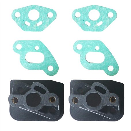 BIlinli 2 pièces 36F / 33 débroussailleuse collecteur d'admission carburateur connecteur Adaptateur Accessoires de Tondeuse à Ga