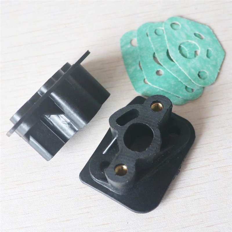 Image secondaire de BIlinli 2 pièces 36F / 33 débroussailleuse collecteur d'admission carburateur connecteur Adaptateur Accessoires de Tondeuse à Ga