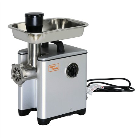 SuperHandy Hachoir à Viande Saucisse Stuffer électrique # 8 1/2 HP 240 LBS par/Heure 370 Watts Corps en Aluminium Pro Duty de qu
