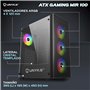 UNYKAch Mir 100 Caja ATX Gaming Cristal Templado Lateral y 4 Ventiladores ARGB Negra