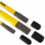 Stanley 4-18-298Kit de Burins 3 Pieces 140 x 10 mm, 150 x 13 mm et 170 x 16 mm Acier Chrome Vanadium - Finition en Poudre - Appl