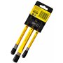 Stanley 4-18-298Kit de Burins 3 Pieces 140 x 10 mm, 150 x 13 mm et 170 x 16 mm Acier Chrome Vanadium - Finition en Poudre - Appl