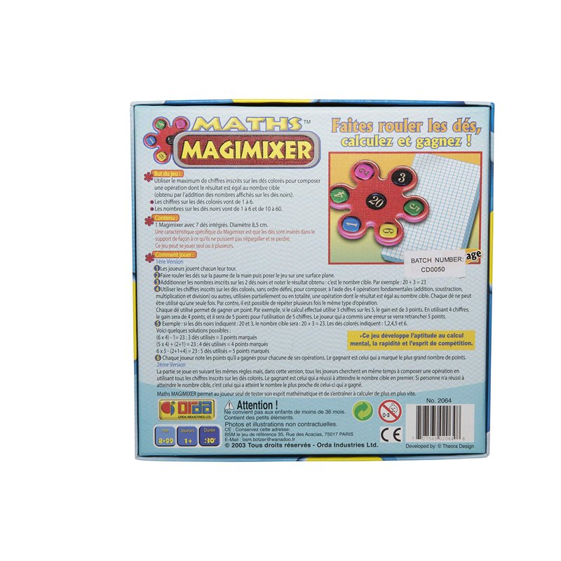 Image secondaire de BSM Creative - Magimixer - Jeu Educatif pour Enfant - Initiation pour apprendre à faire des calcules, idéale dès 8 ans - Pour ap