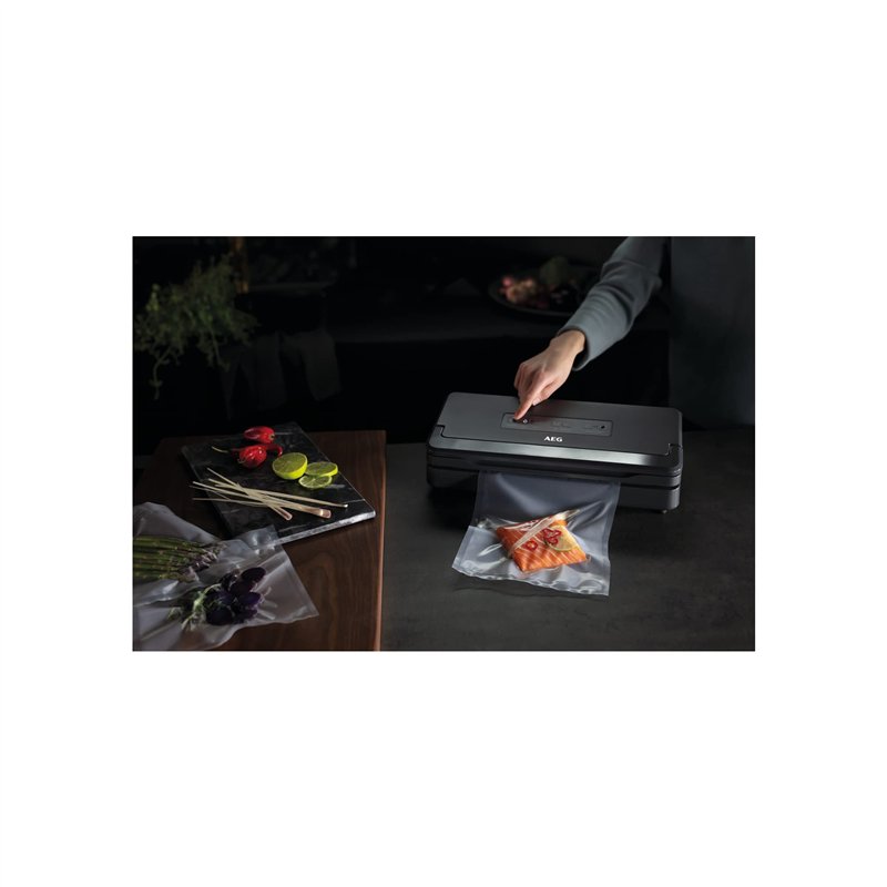 Image secondaire de AEG A6-1-6AG Machine à emballer sous vide, double scellage rapide, sans bulles d'air, modes humides et secs, réglages prédéfinis