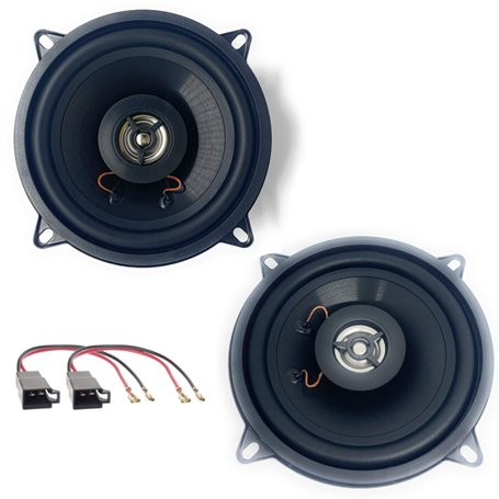 Sound-way Enceintes 2 Voies Haut-Parleur 13 cm Compatible avec Renault Megane