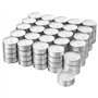 Glimma IKEA Lot de 100 bougies chauffe-plat Blanc