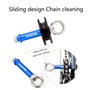 WOWOWO Kit de Support de chaîne VTT vélo de Route vélo de Route Support de chaîne Accessoire de Nettoyage de chaîne