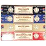 Lot de 4 boîtes d'encens Nag Champa